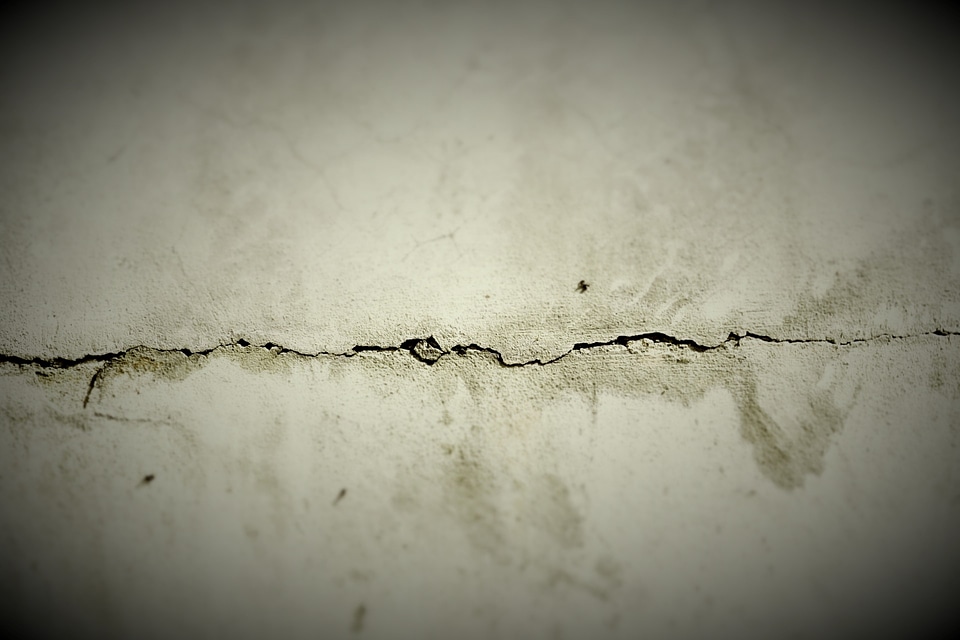 Grunge gray wall