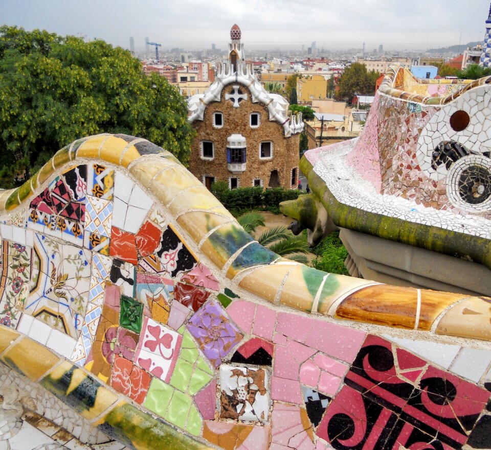 Mosaic spain architecture