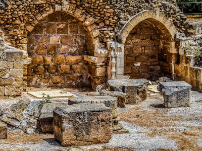 Church 13th century latin cathedral of paphos photo