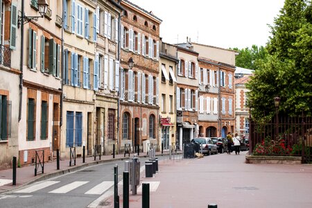 Buildings street old photo