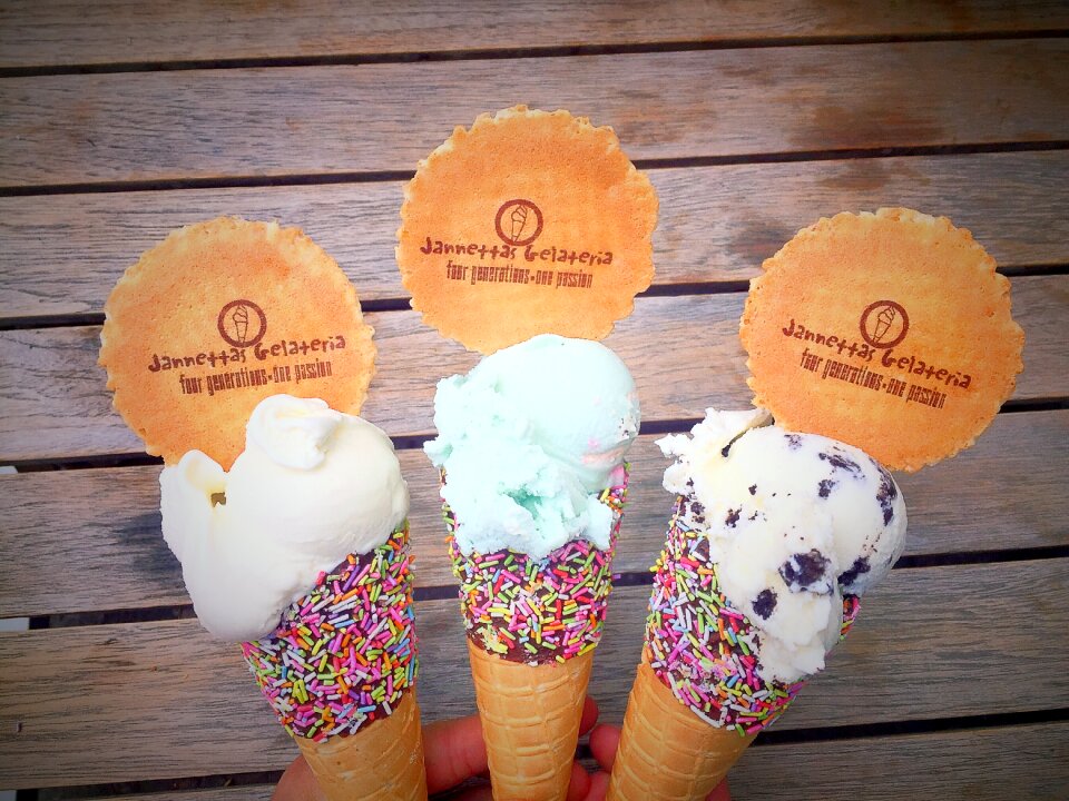 Ice cream beautiful the opening sen