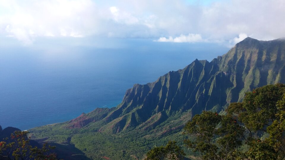 Kauai na pali coast photo