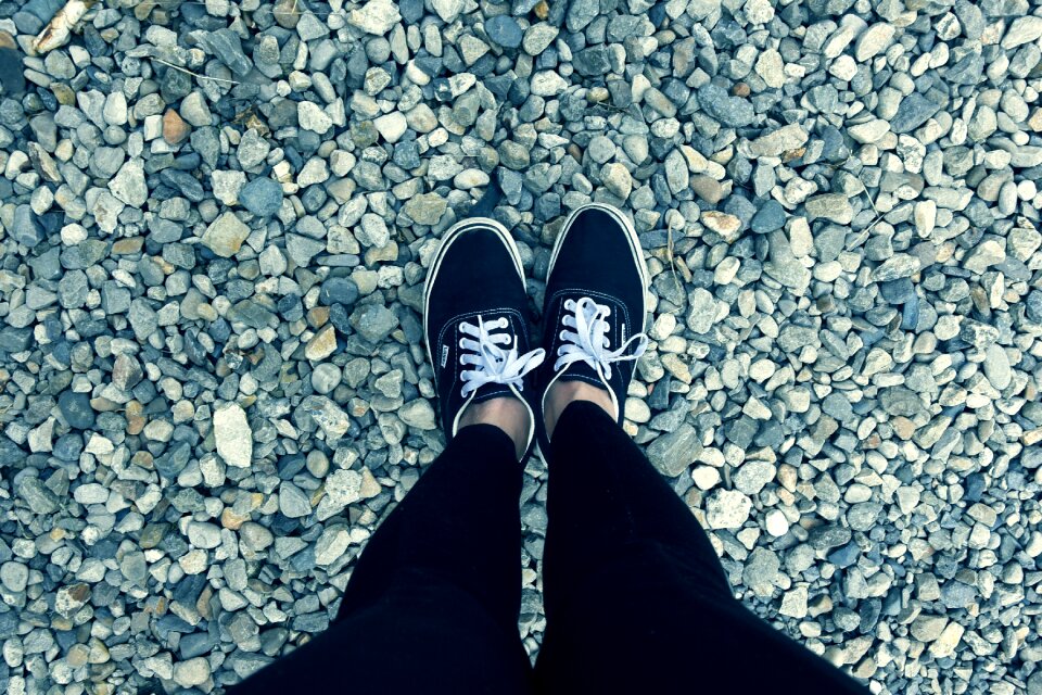Feet background women