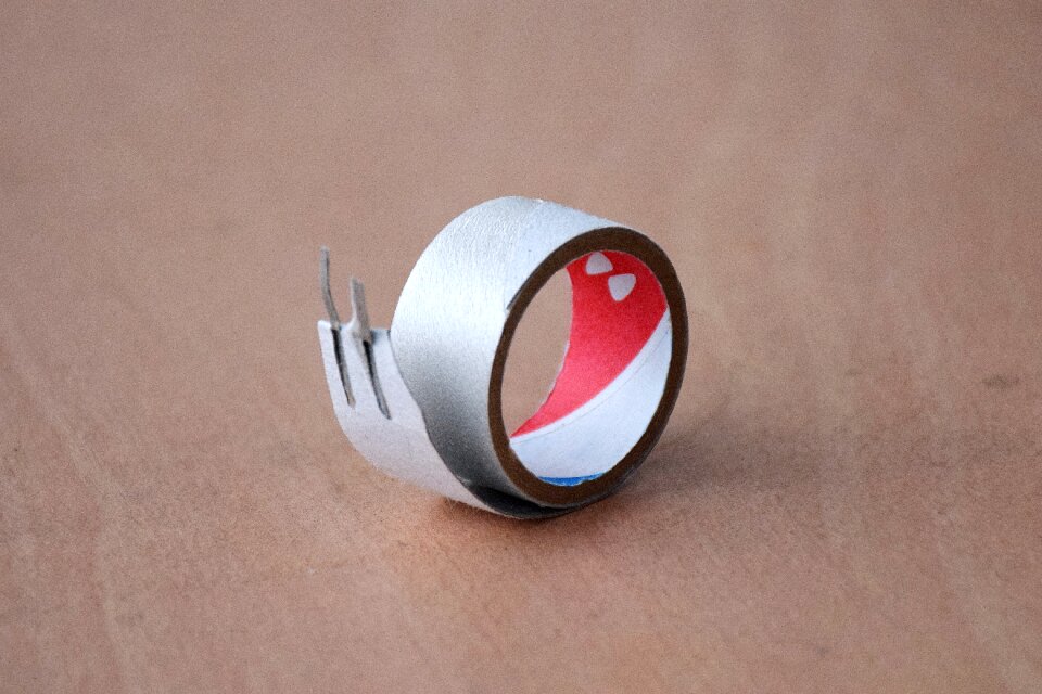 Paper craft tape reuse
