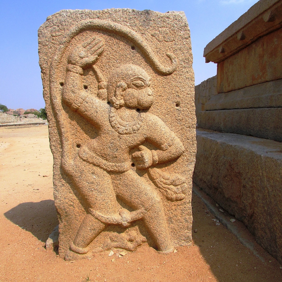 Temple god statue