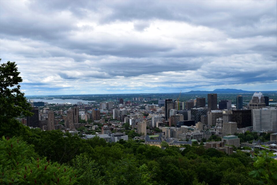 Montreal city architecture photo