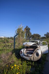 Rusty abandoned deserted