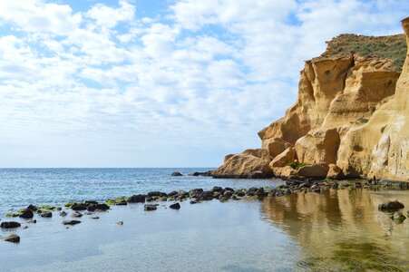 Costa cliff landscape photo