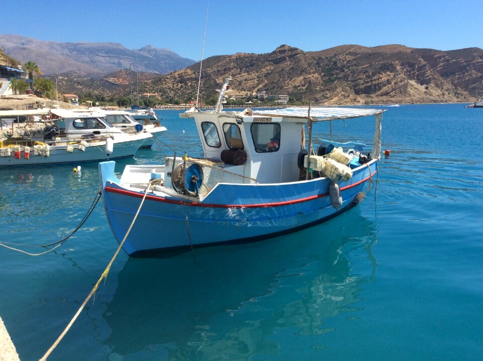 Mediterranean greece harbour