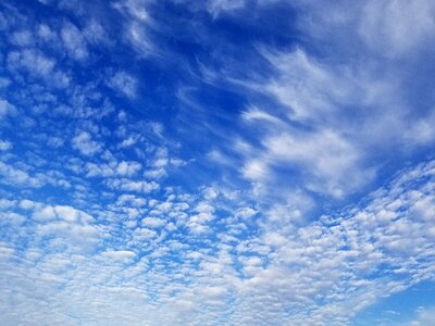 Clouds sky white sky clouds photo