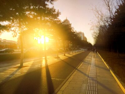 Header street sun