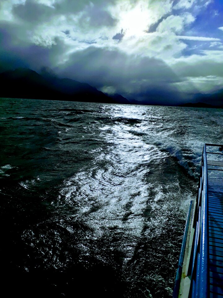 Island boat departure