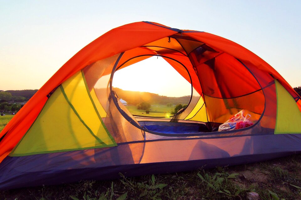 Camping tent prairie