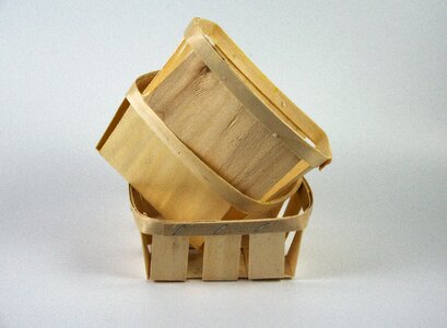 Poplar crates of food market