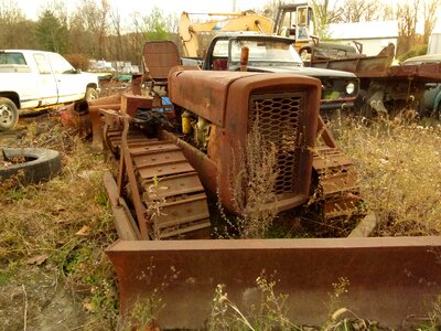 Truck tractor rust photo