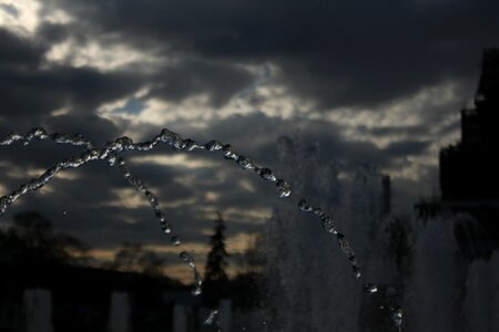 Stop time park fountain