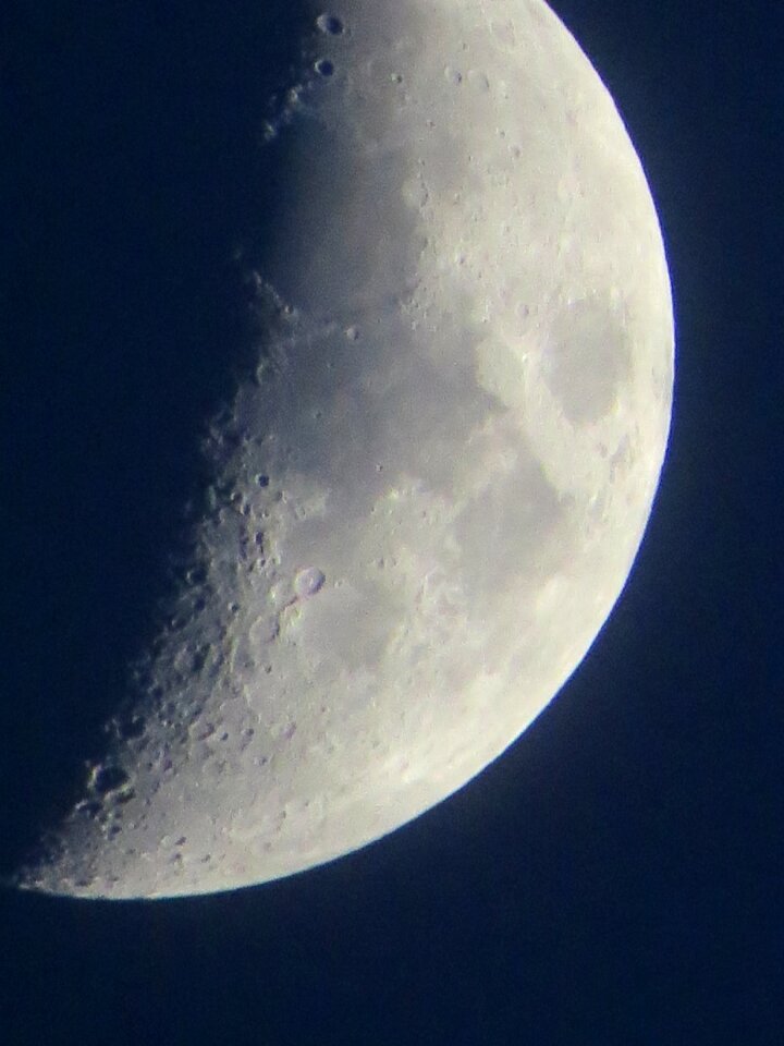 Month night sky