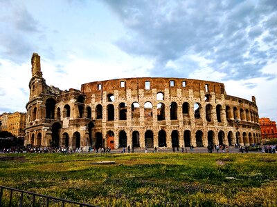 Italy architecture roman coliseum photo