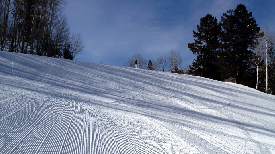 Mountain sport sky photo