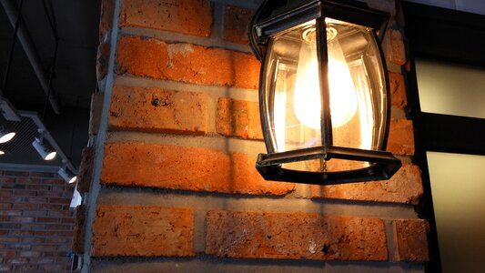 Light atmosphere in the evening
