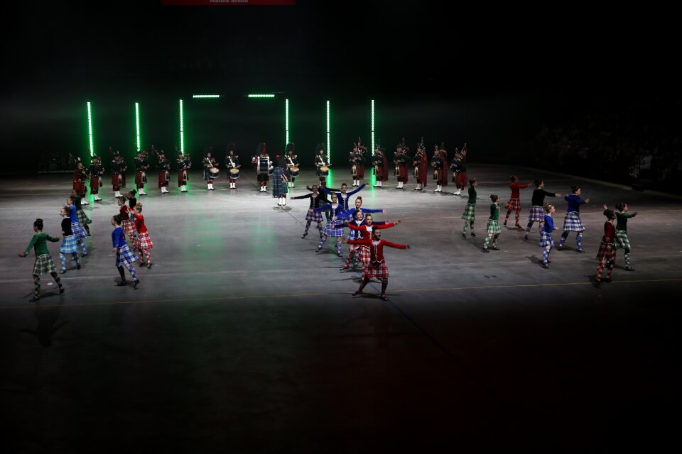 Military musician marschmusik show