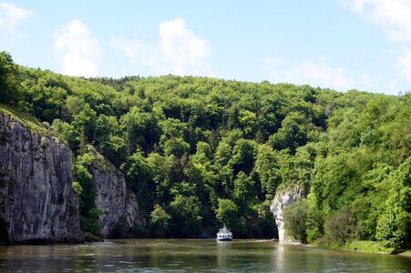 Danube gorge kelheim bavaria photo