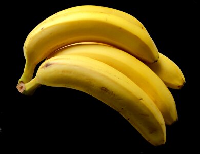 Yellow fresh black background