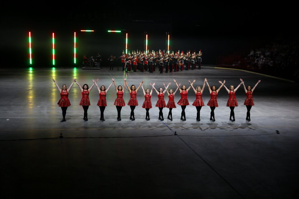 Marschmusik military musician show