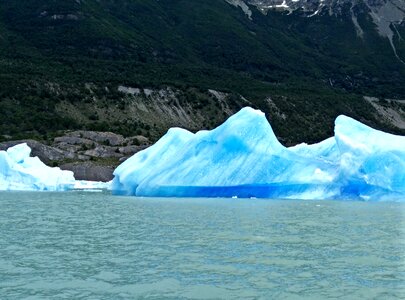 Argentine patagonia glacier photo