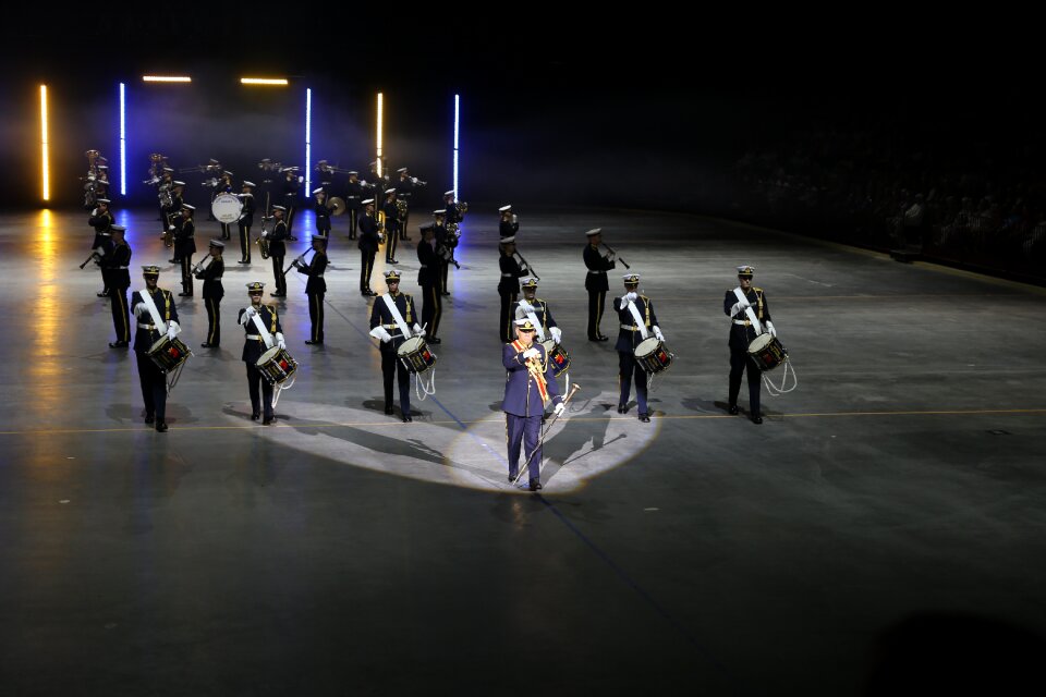 Show movement marschmusik military musician