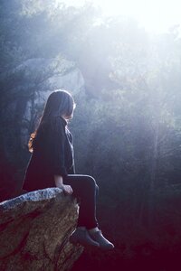 Character travel sunshine