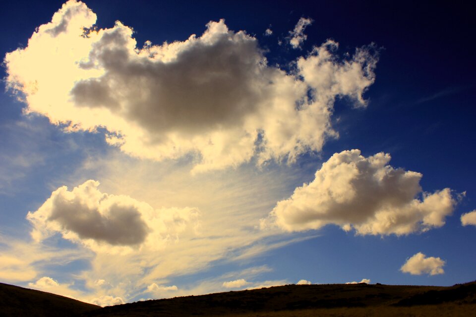 Clouds landscape