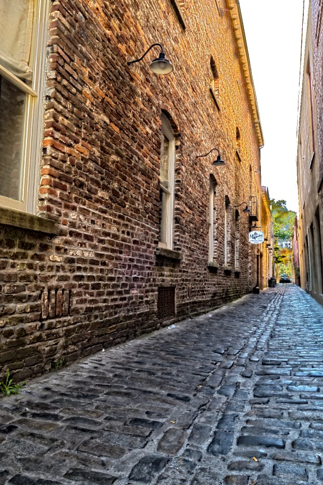 Charleston south carolina street brick