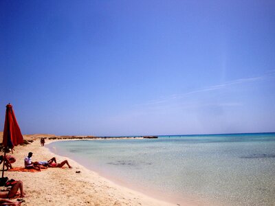 Sand rest the sun photo