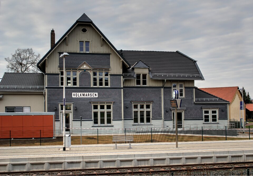 Fachwerkhaus rails railway