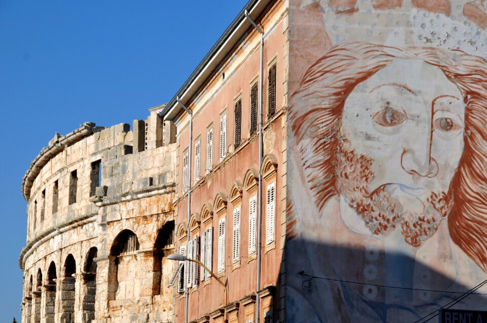 Street art wall hauswand