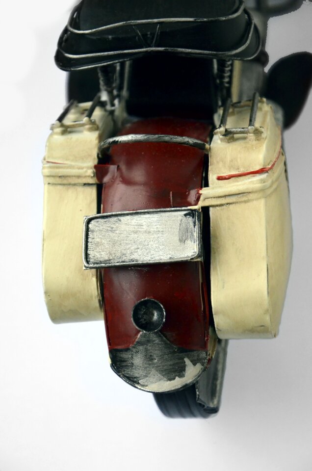Model bosozoku the rear wheel