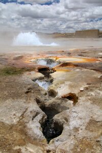 Fountain geothermal tibet
