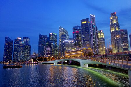 River night view night