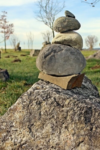 Landmark stone stones
