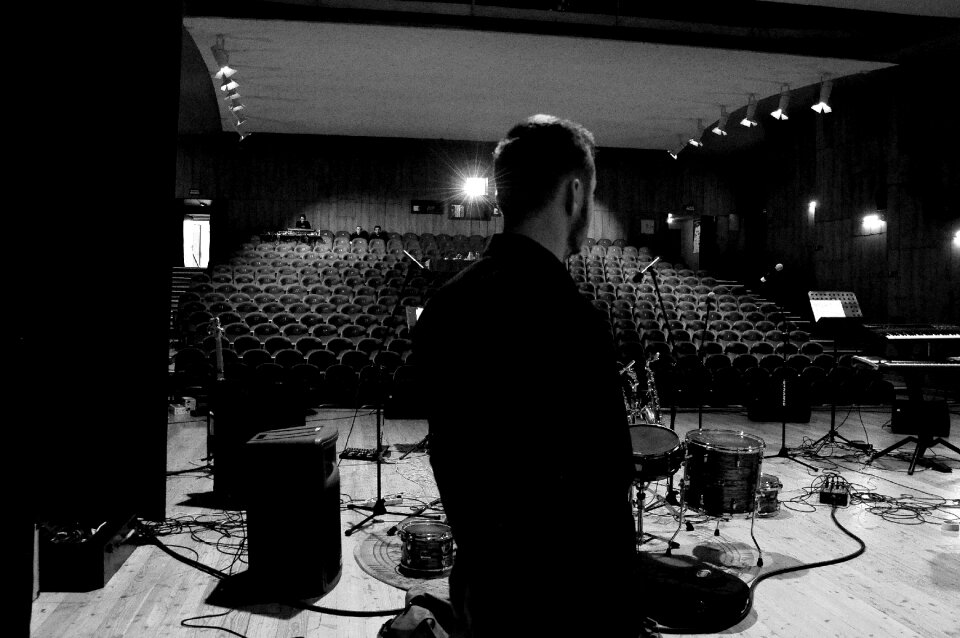 Musician equipment concert