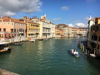 Venice channel italy photo