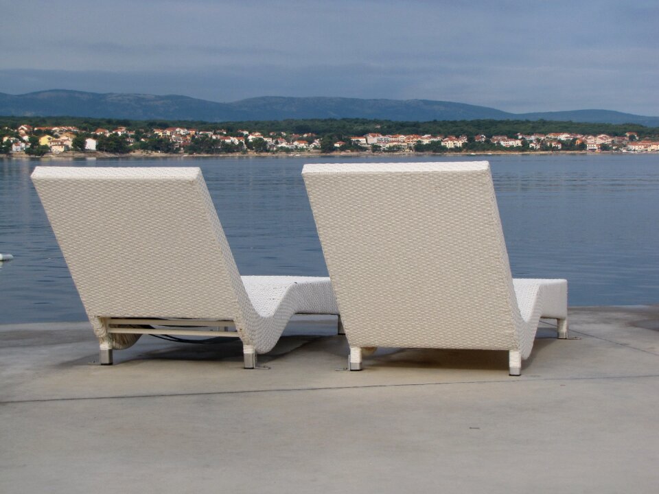 Summer relaxation white
