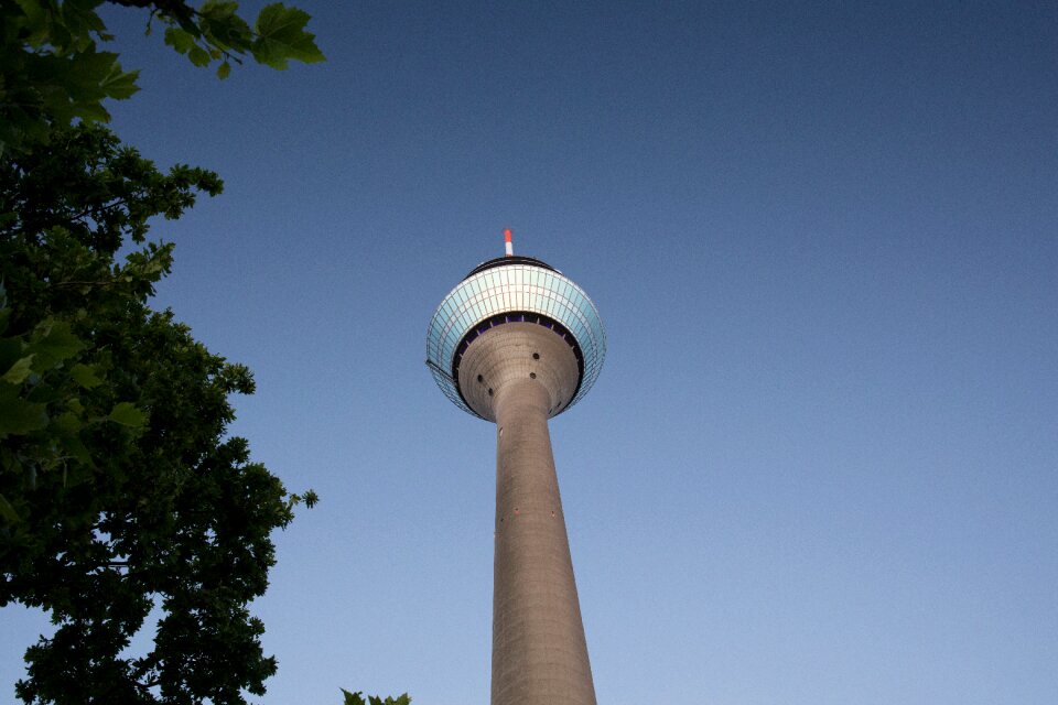 Tv tower modern building