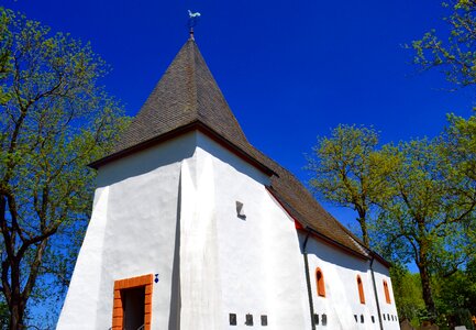 Eifel wayside chapel cemetery