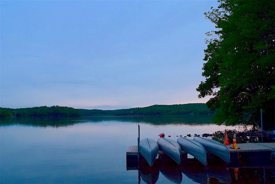 Lake boat nature