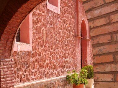 Mediterranean facade sand stone
