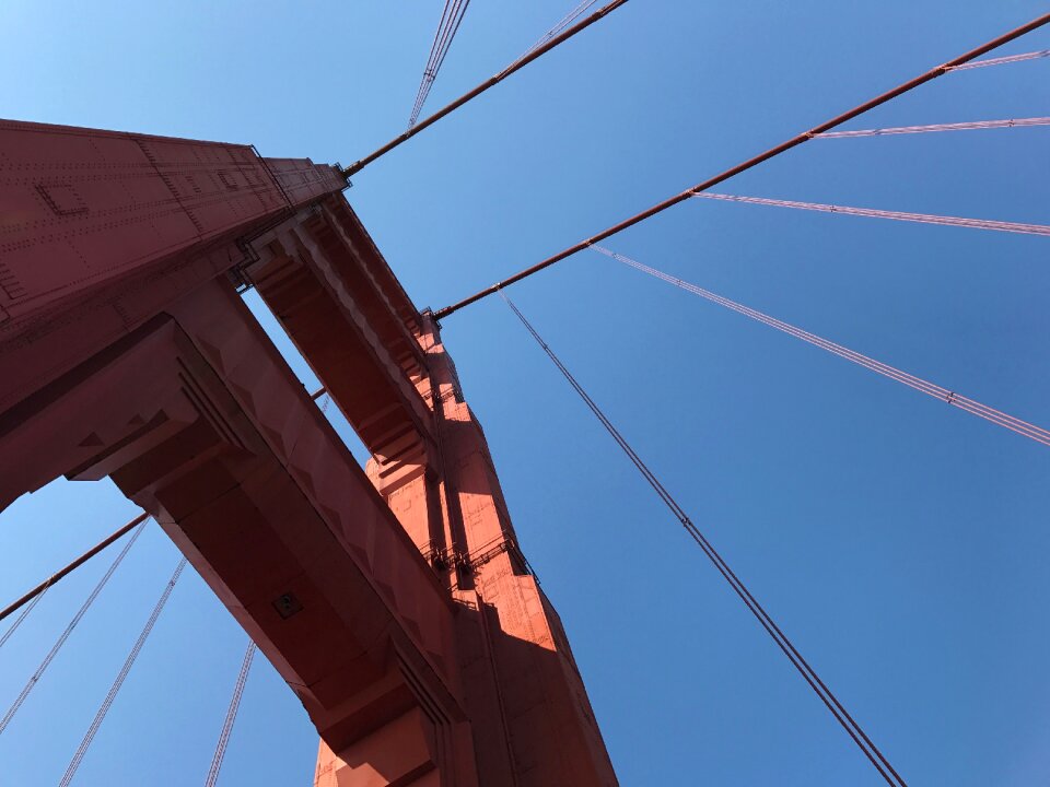 Golden gate san francisco skyline usa photo