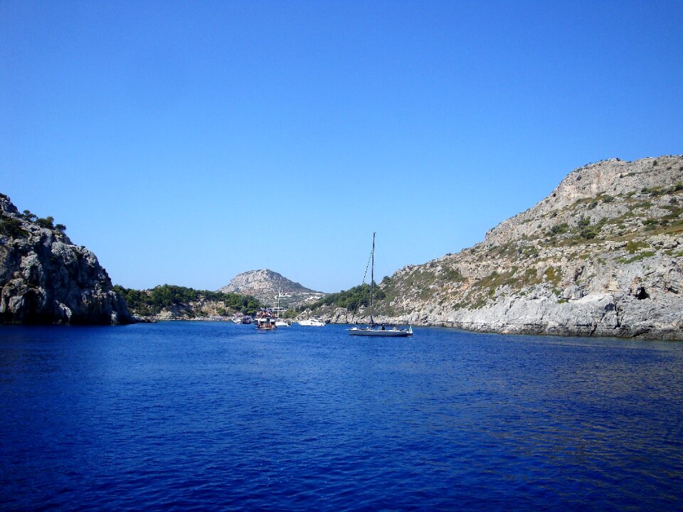 Blue summer weather
