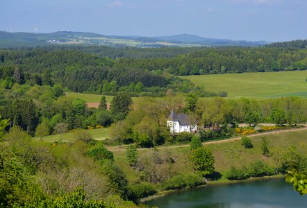 Water lake rest